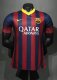 Retro Barcelona  player Home 1:1 Quality Soccer Jersey   2013-2014