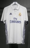 Retro Real Madrid home player 1:1 Quality Soccer Jersey   2016-2017