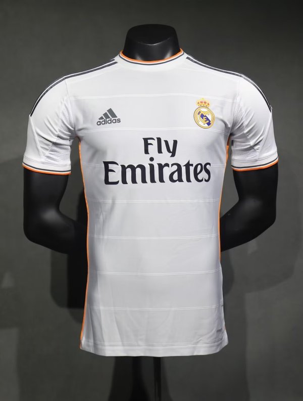 Retro  Real Madrid player  Home  1:1 Quality Soccer Jersey  2013-2014