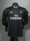 Retro Real Madrid away long  player 1:1 Quality Soccer Jersey   2017-2018