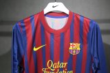 Retro Barcelona  Home Player  long 1:1 Quality Soccer Jersey   2011-2012