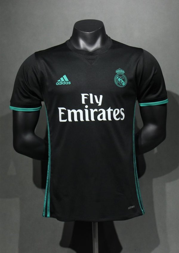 Retro Real Madrid away player 1:1 Quality Soccer Jersey   2017-2018