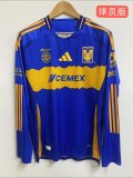 Tiger Away  Long Seeve Player   1:1 Quality Soccer Jersey   24-25