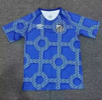 Santos training fans 1:1 Quality Soccer Jersey   24-25