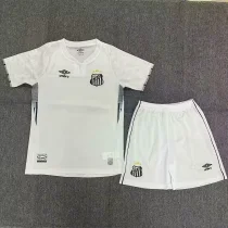 Santos kids  Home fans 1:1 Quality Soccer Jersey   24-25
