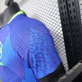 Brazil away  player 1:1 Quality Soccer Jersey  25-26