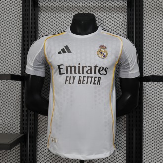 Real Madrid  Home  Player  1:1 Quality Soccer Jersey   25-26