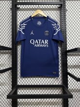 PSG Paris three away fans  1:1 Quality Soccer Jersey   24-25