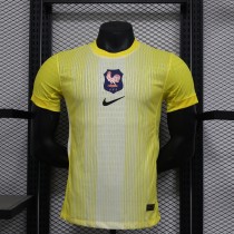 France  goalkeeper Player yollow   1:1 Quality Soccer Jersey  25-26