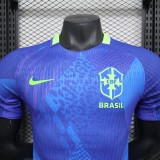 Brazil away  player 1:1 Quality Soccer Jersey  25-26