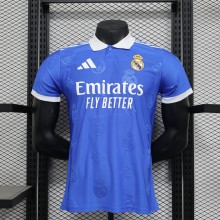 Real Madrid Special Edition  Player blue 1:1 Quality Soccer Jersey   25-26