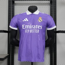 Real Madrid Special Edition  Player purple 1:1 Quality Soccer Jersey   25-26