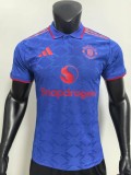 Manchester United Special Edition  Player blue 1:1 Quality Soccer Jersey    25-26