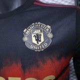 Manchester United Special Edition  Player red black 1:1 Quality Soccer Jersey    24-25
