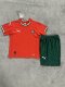Portugal  Home  Kids 1:1 Quality Soccer Jersey   25-26