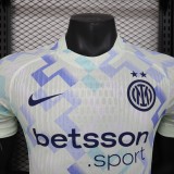 Inter Milan away Player  1:1 Quality Soccer Jersey   25-26