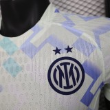 Inter Milan away Player  1:1 Quality Soccer Jersey   25-26