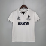Retro Tottenham Home 1:1 Quality Soccer Jersey  1983-1984