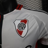River Plate three away  Player  1:1 Quality Soccer Jersey   25-26