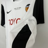 Retro Valencia Home 1:1 Quality Soccer Jersey   2003-2004
