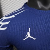 PSG Paris three away player 1:1 Quality Soccer Jersey   24-25