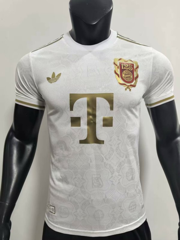 Germany 125 year commemorate player white  1:1 Quality Soccer Jersey   25-26