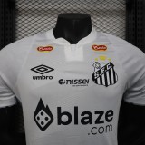 Santos Home player 1:1 Quality Soccer Jersey   24-25
