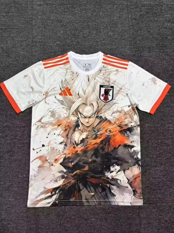 Japan Special Edition  Wukong Saiyan  Fans 1:1 Quality Soccer Jersey  25-26