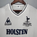 Retro Tottenham Home 1:1 Quality Soccer Jersey  1983-1984