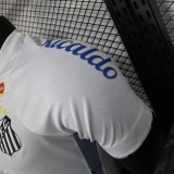 Santos Home player 1:1 Quality Soccer Jersey   24-25
