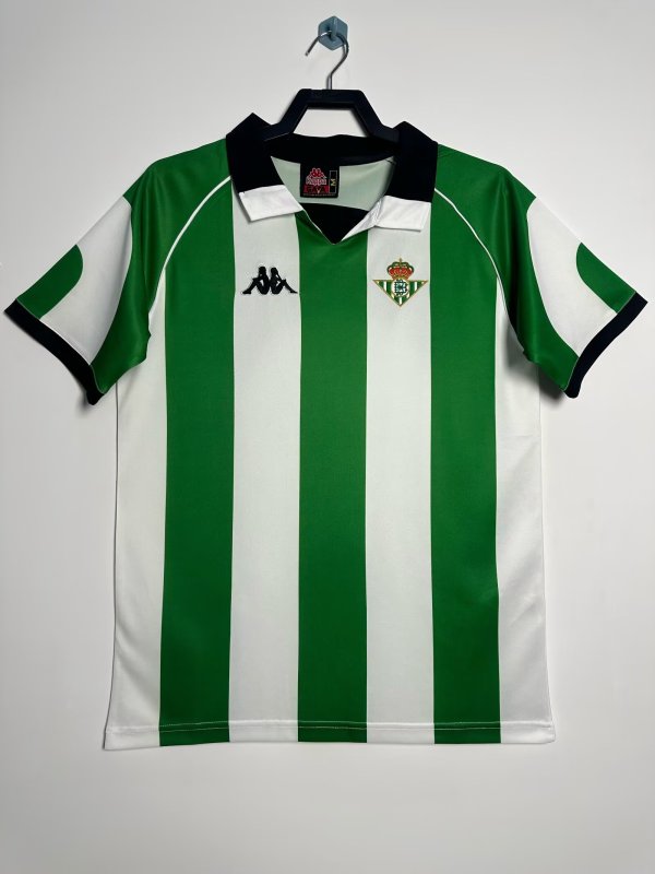 Retro Real Betis  Home   1:1 Quality Soccer Jersey  1998