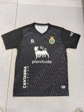 Racing Santander black Fans  1:1 Quality Soccer Jersey   24-25