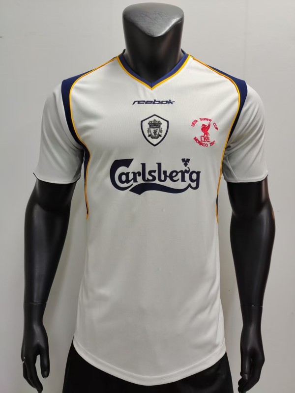 Retro Liverpool Super Cup Final  2000-2001