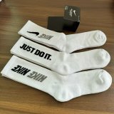 nike socks Basketball  long cotton  3 pair  Middle tube socks