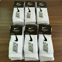 nike socks Basketball  long cotton  3 pair  Middle tube socks