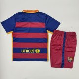 Retro Barcelona home kids  2015-2016