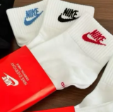 nike socks Basketball  long cotton  3 pair  Middle tube socks