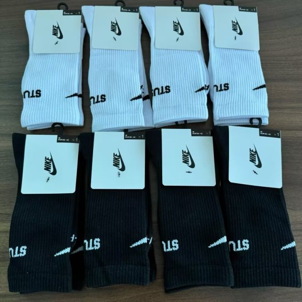 Nike X Stussy Socks  long tube 3 pair  socks