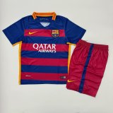 Retro Barcelona home kids  2015-2016