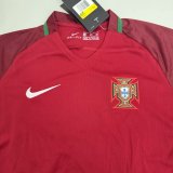Retro Portugal home Kids  1:1 Quality Soccer Jersey 2016