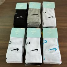Nike X Stussy Socks  long tube Basketball training  3 pair  socks