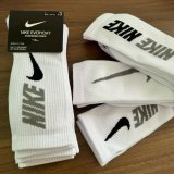nike socks Basketball  long cotton  3 pair  Middle tube socks