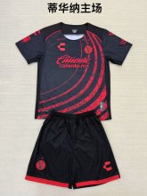 Tijuana home fans 1:1 Quality Soccer Jersey   have kids  (16-2XL)   24-25