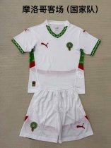 Morocco away fans 1:1 Quality Soccer Jersey   have kids  (16-2XL)   24-25