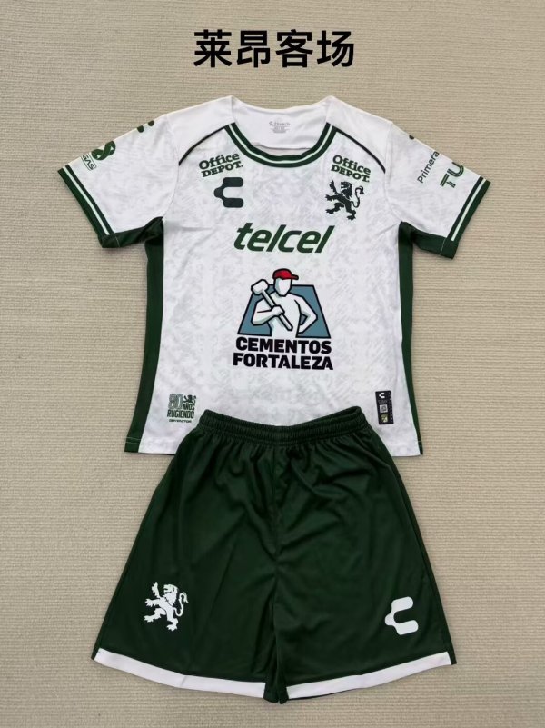 Leon  home fans 1:1 Quality Soccer Jersey   have kids  (16-2XL)   24-25