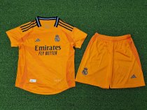 Real Madrid away kids player  1:1 Quality Soccer Jersey  24-25