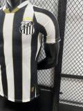 Santos away player 1:1 Quality Soccer Jersey   24-25