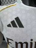 Real Madrid  Home  Player long   1:1 Quality Soccer Jersey   25-26