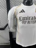 Real Madrid  Home  Player long   1:1 Quality Soccer Jersey   25-26