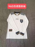 Retro Germany Home long  1:1 Quality Soccer Jersey  1996